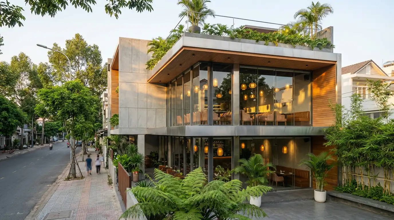 Nhà hàng Nha Trang — Không gian thương mại